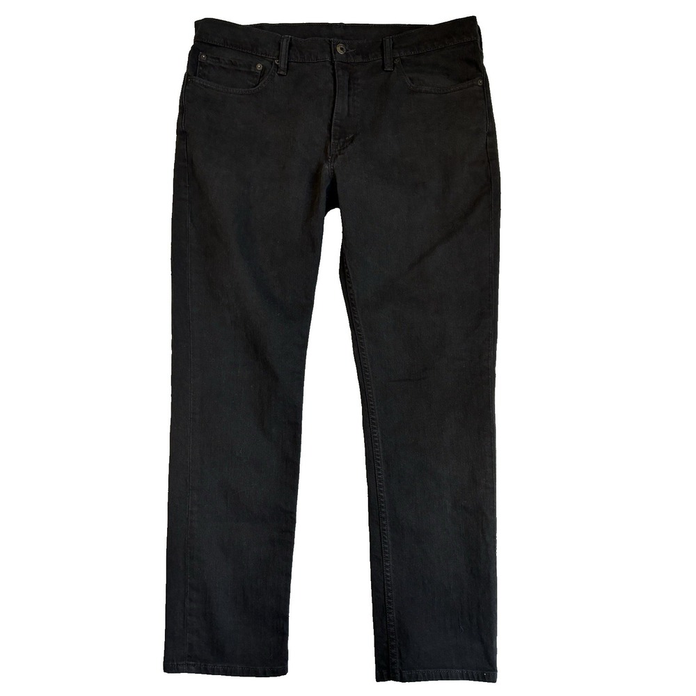 Levi's 511 Men's 36X30 Sexy Slim Fit‎ Black Straight Leg Jeans Workwear Everyday